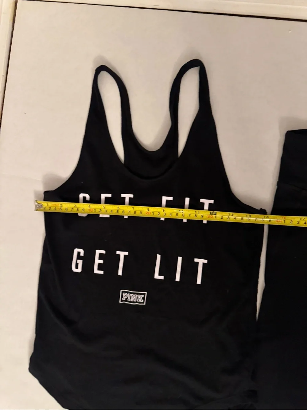 Victoria’s Secret PINK Tank + GapFit Leggings Workout Set - Size XS - Picture 4 of 9